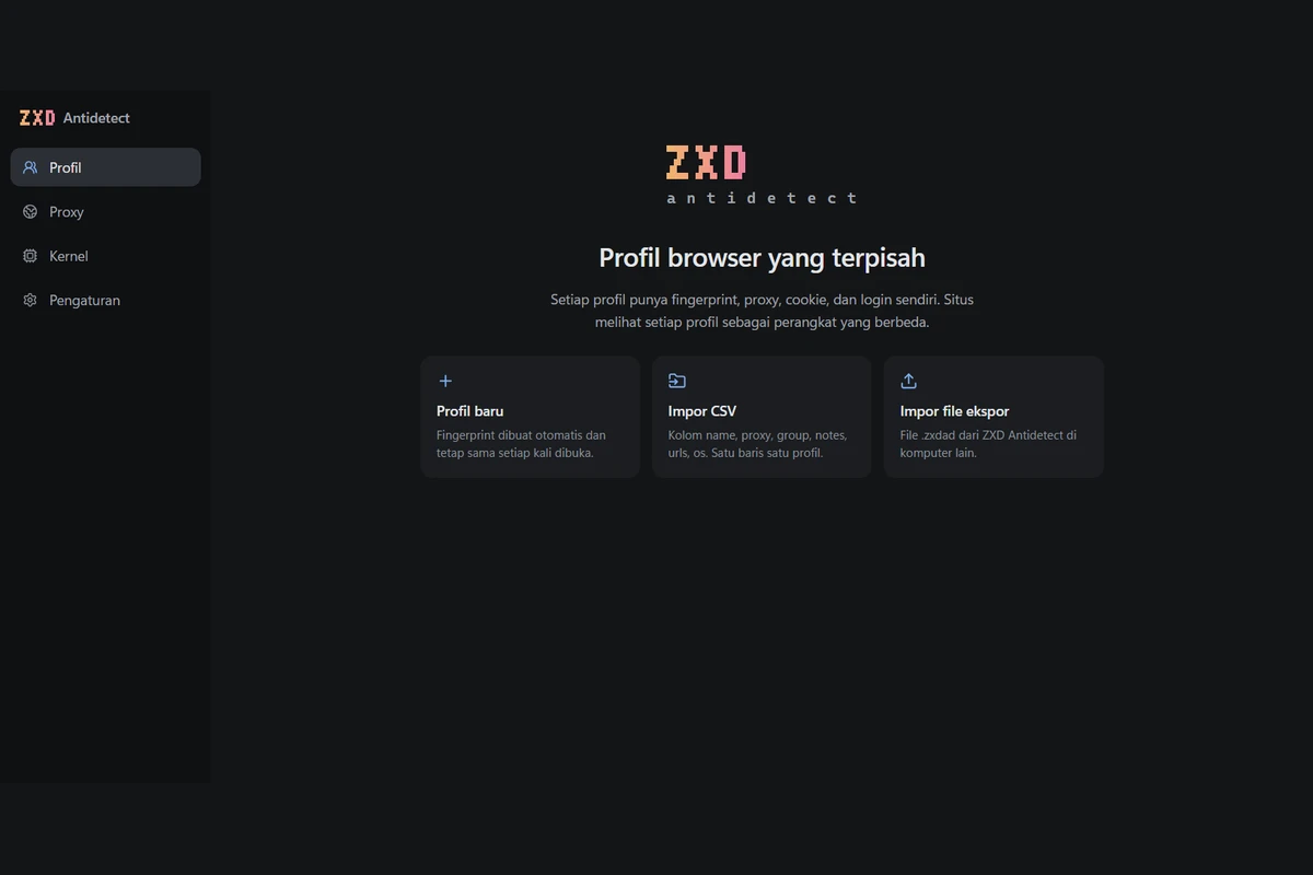 ZXD Antidetect